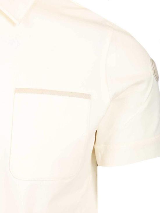 26SS 몽클레어 폴로 티셔츠 L10918A0002989BEC050 White - MONCLER
