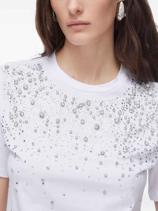 26SS 리우조 반팔 티셔츠 CA6193J386811111 White - LIU JO
