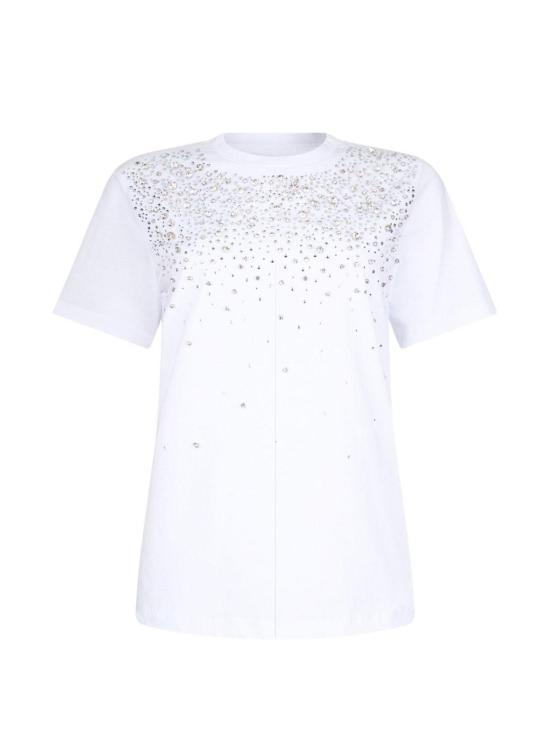 26SS 리우조 반팔 티셔츠 CA6193J386811111 White - LIU JO