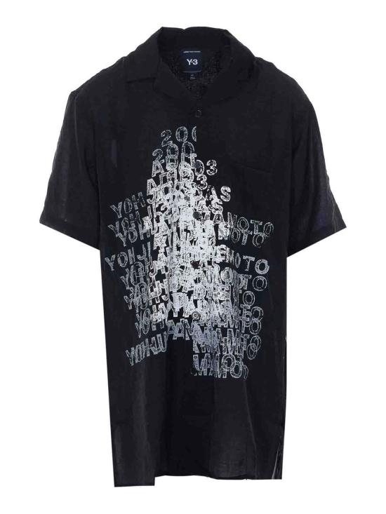 26SS 와이쓰리 반팔 티셔츠 KR0169 Black