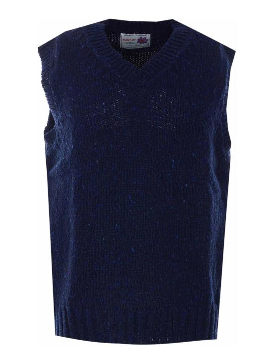 26SS 하울린 니트 베스트 COSMICSPIELENAVY Blue