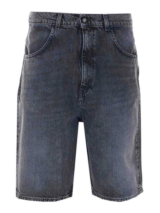26SS 아미시 데님 숏팬츠 AMU003N0943011 Black