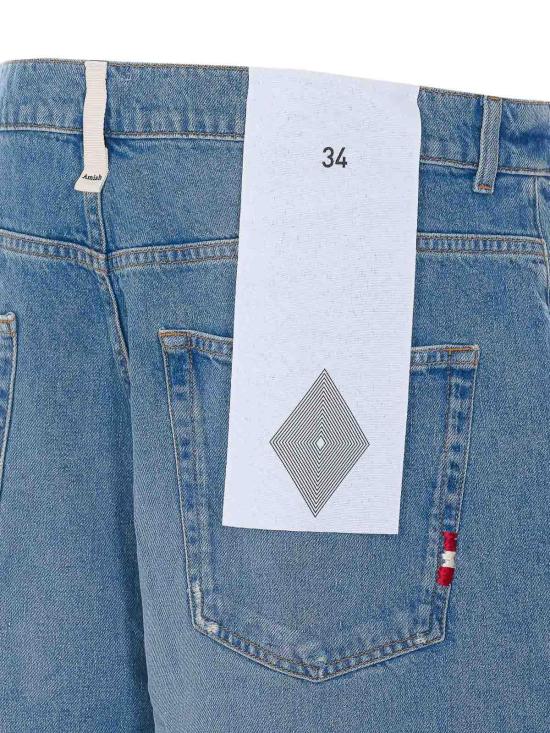 26SS 아미시 데님 숏팬츠 AMU155D7431816 Blue - AMISH