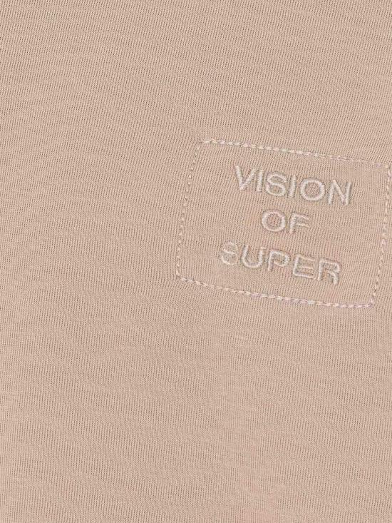 26SS 비전오브슈퍼 폴로 티셔츠 VS078POSAND Beige - VISION OF SUPER