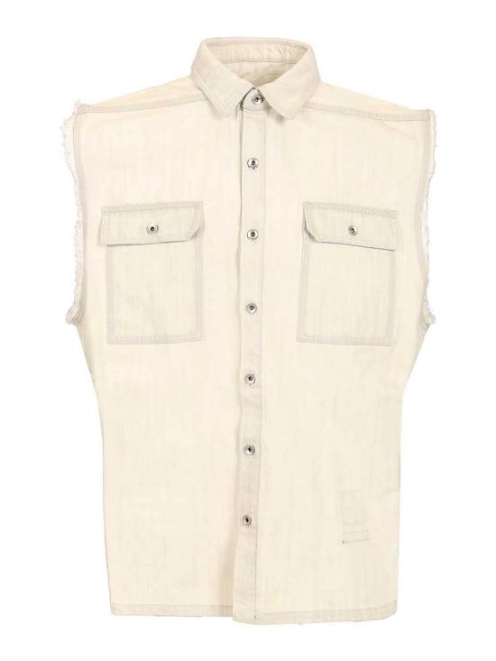 26SS 다크쉐도우 반팔 셔츠 DU01F4764DMW51 White