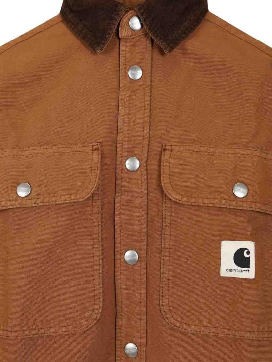 26SS 칼하트 WIP 프레스콧 셔츠 I03651300SGD Brown - CARHARTT