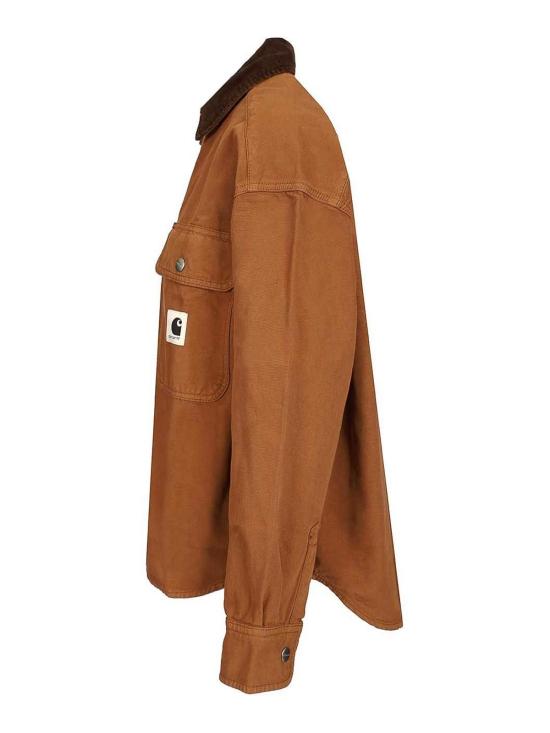 26SS 칼하트 WIP 프레스콧 셔츠 I03651300SGD Brown - CARHARTT