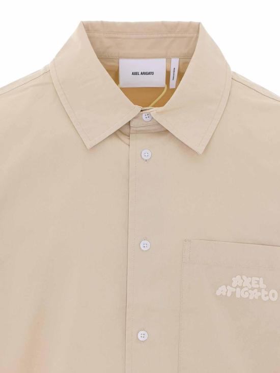 26SS 악셀 아리가토 반팔 셔츠 A3980002PALEBEIGE Beige - AXEL ARIGATO