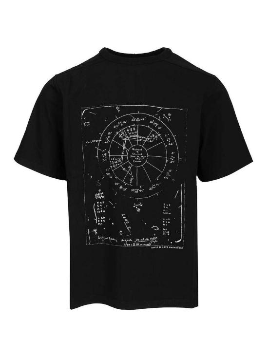 26SS 릭 오웬스 반팔 티셔츠 RR01F2232JAEP130911 Black
