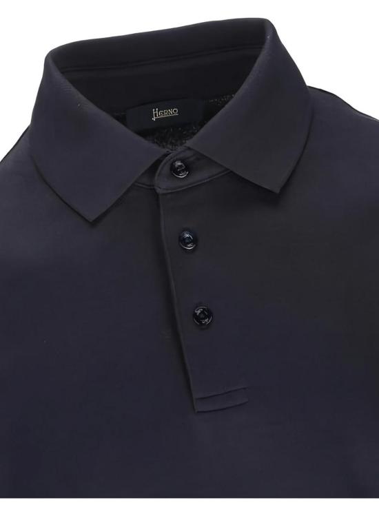 26SS 에르노 폴로 티셔츠 JPL00125U520599201 Blue - HERNO