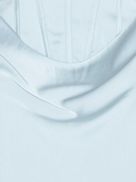 26SS 로테이트 바이 크리스텐슨 롱 원피스 1155842000PLEINAIR Blue - ROTATE BY BIRGERCHRISTENSEN