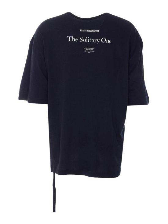 26SS 앤 드뮐미스터 반팔 티셔츠 13912FA206099 Black - ANN DEMEULEMEESTER