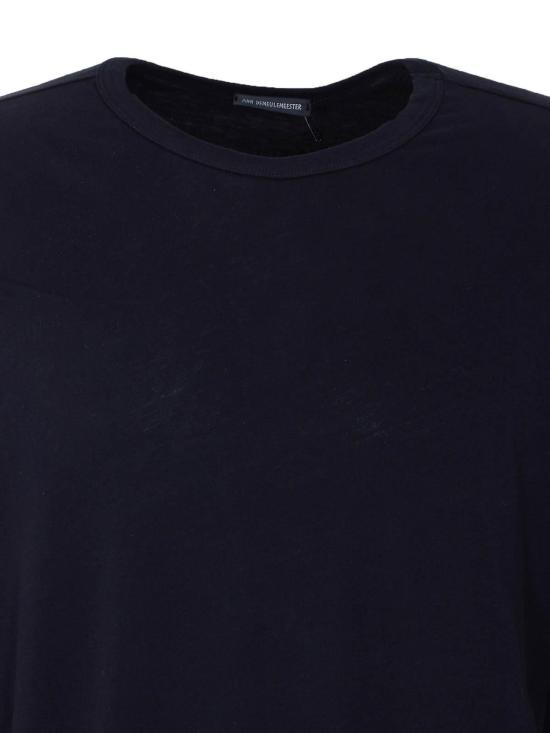 26SS 앤 드뮐미스터 반팔 티셔츠 13912FA206099 Black - ANN DEMEULEMEESTER