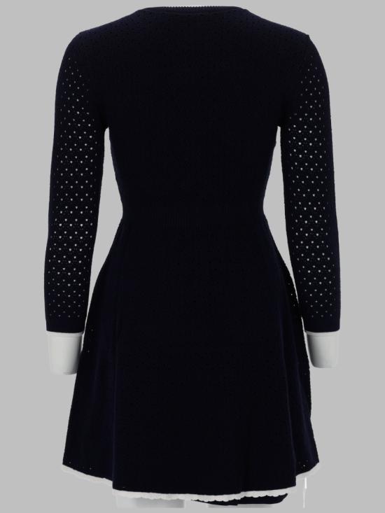 26SS 셀프 포트레이트 원피스 SS26 055S N NAVY BLUE - SELF PORTRAIT