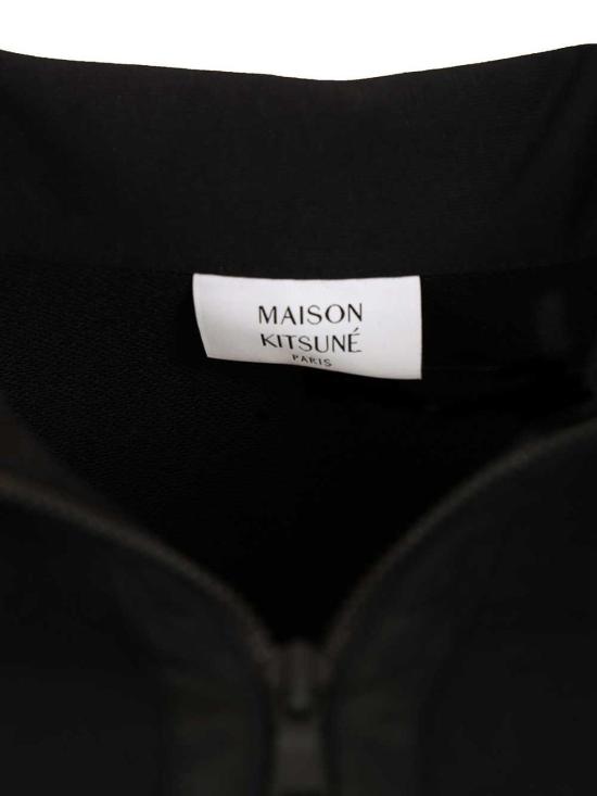 26SS 메종키츠네 후드 티셔츠 QM00308KM0341P199 Black - MAISON KITSUNE