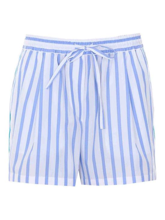 26SS 돌체앤가바나 스트라이프 포플린 쇼츠 FTDJHTFR52WS8051 Blue