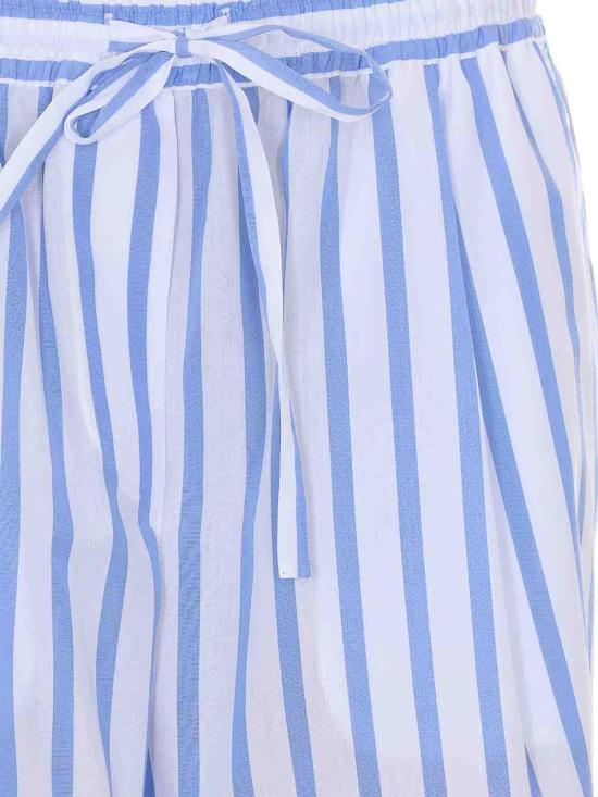 26SS 돌체앤가바나 스트라이프 포플린 쇼츠 FTDJHTFR52WS8051 Blue - DOLCE & GABBANA