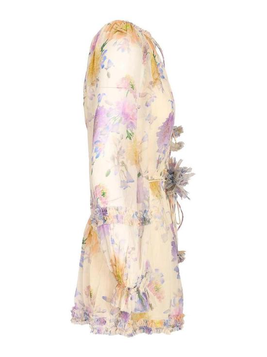 26SS 짐머만 숏 원피스 8154YS261CRDA Multicolour - ZIMMERMANN