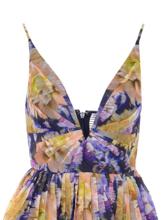 26SS 짐머만 미디 원피스 4398DS261NVDH Purple - ZIMMERMANN