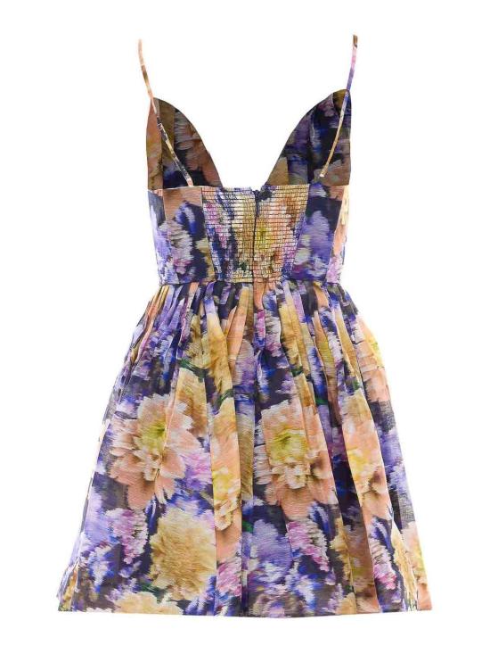 26SS 짐머만 미디 원피스 4398DS261NVDH Purple - ZIMMERMANN