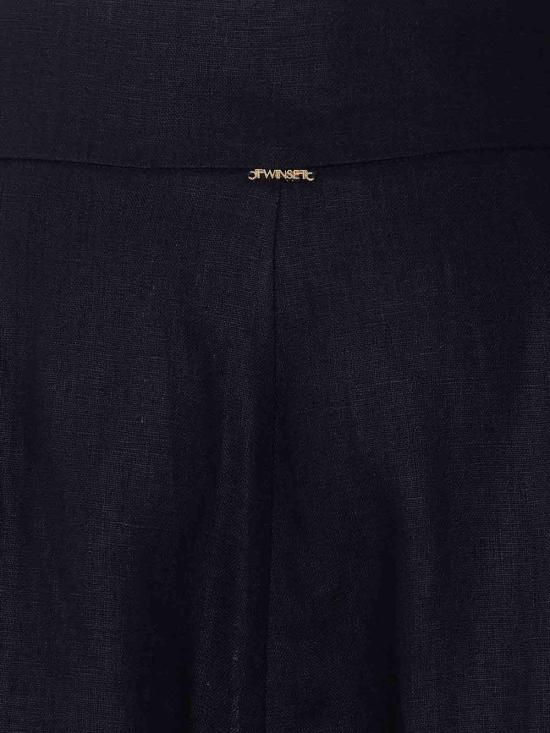 26SS 트윈셋 스트레이트 팬츠 261TT218400006 Black - TWINSET