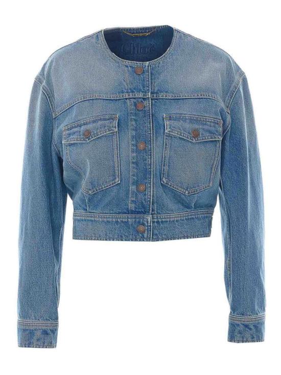 26SS 끌로에 데님 자켓 26UDV1015340C Blue