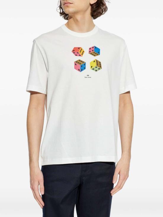 26SS 폴 스미스 반팔 티셔츠 M2R220XVP558802 White - PAUL SMITH