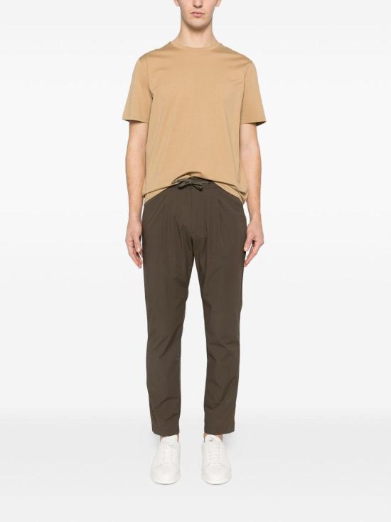 26SS 에르노 슈퍼파인 코튼 스트레치 티셔츠 JG000174U520032000 Brown - HERNO