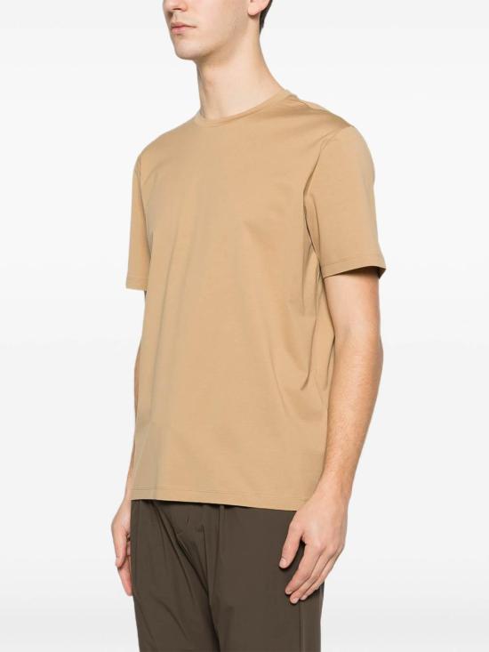 26SS 에르노 슈퍼파인 코튼 스트레치 티셔츠 JG000174U520032000 Brown - HERNO