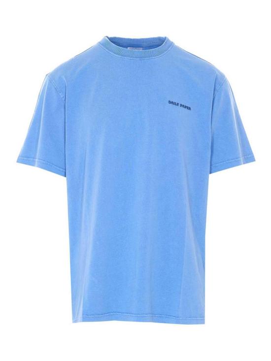 26SS 데일리 페이퍼 반팔 티셔츠 2610061NOUVEANNAVY Blue