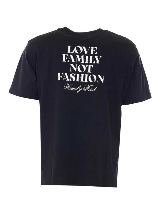 26SS 패밀리퍼스트 밀라노 반팔 티셔츠 TS2602BK Black - FAMILY FIRST MILANO