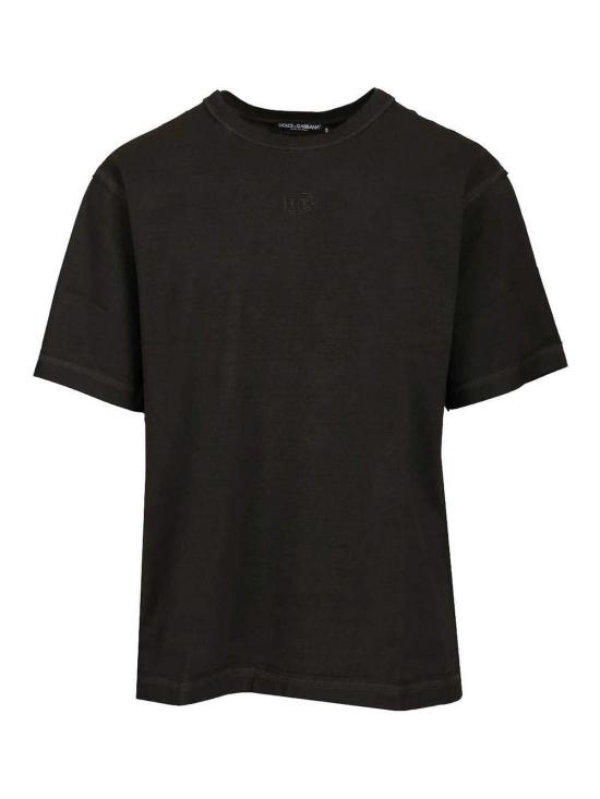 26SS 돌체앤가바나 반팔 티셔츠 G8RI4ZG7PNSN0000 Black