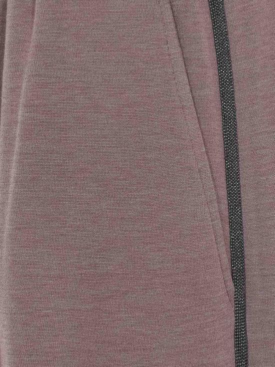 26SS 브루넬로 쿠치넬리 트레이닝/조거 팬츠 MD828SM689C9141 Purple - BRUNELLO CUCINELLI