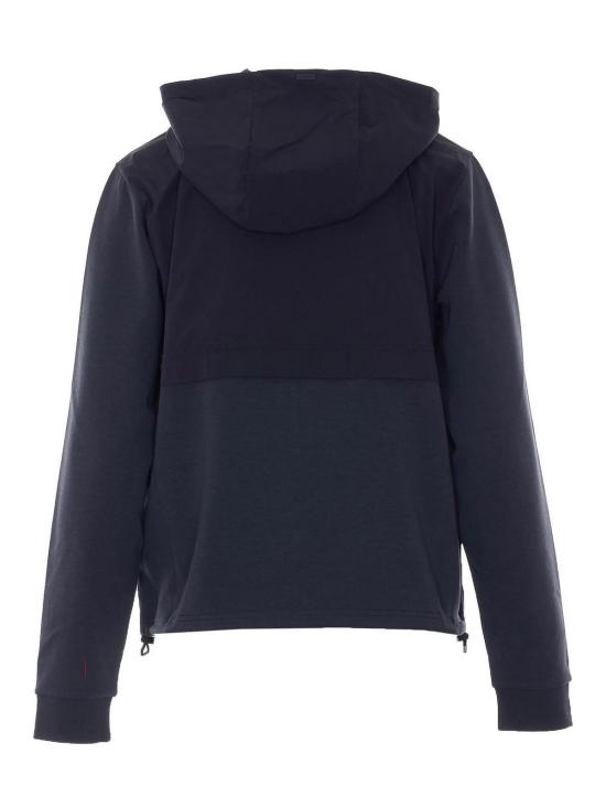 26SS 에르노 후드 티셔츠 JC000100D560319300 Black - HERNO