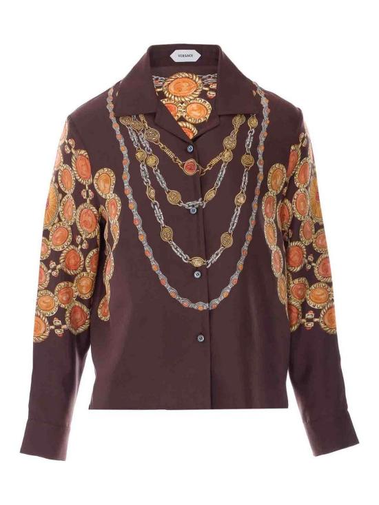 26SS 베르사체 블라우스 10242311A179525N940 Brown