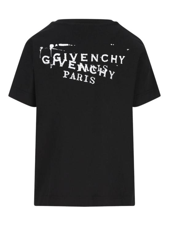 26SS 지방시 반팔 티셔츠 BW70FJP7A7001BLACK Black - GIVENCHY