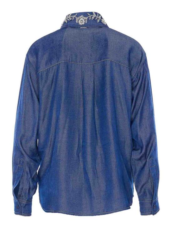 26SS 리우조 블라우스 UA6274D489477000 Blue - LIU JO