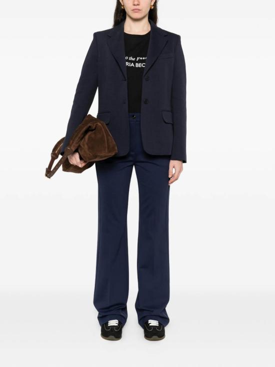 26SS 핑코 스트레이트 팬츠 104926A36RG56 Blue - PINKO