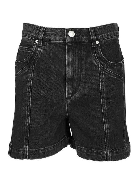 26SS 이자벨마랑에뚜왈 데님 숏팬츠 26PSH0274FAD1H02E02FK Black
