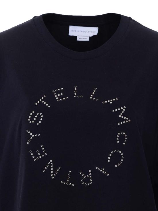 26SS 스텔라 맥카트니 반팔 티셔츠 6J01583SQA241000 Black - STELLA MCCARTNEY
