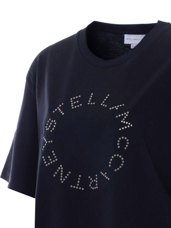 26SS 스텔라 맥카트니 반팔 티셔츠 6J01583SQA241000 Black - STELLA MCCARTNEY