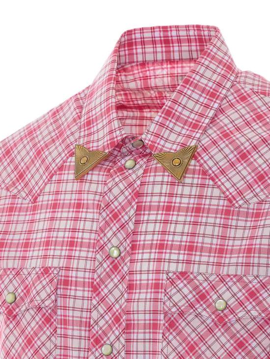 26SS 베르사체 긴팔 셔츠 10249541A179036R680 Red - VERSACE
