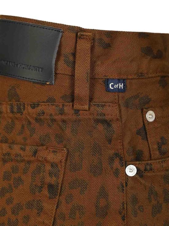 26SS 시티즌 오브 휴머니티 스트레이트 팬츠 22521248PRSEPCH Animal Print - CITIZEN OF HUMANITY