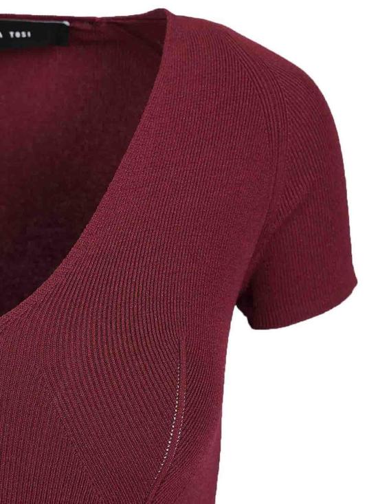 26SS 페데리카 토시 롱 원피스 4230545118 Dark Red - FEDERICA TOSI