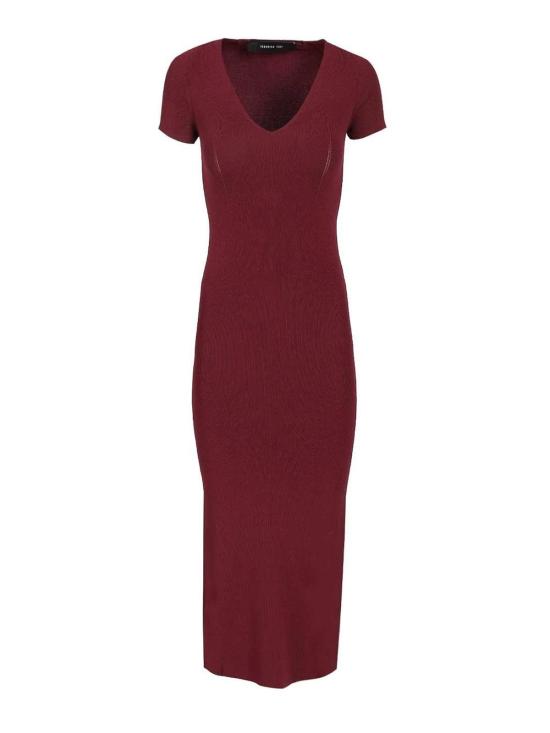26SS 페데리카 토시 롱 원피스 4230545118 Dark Red
