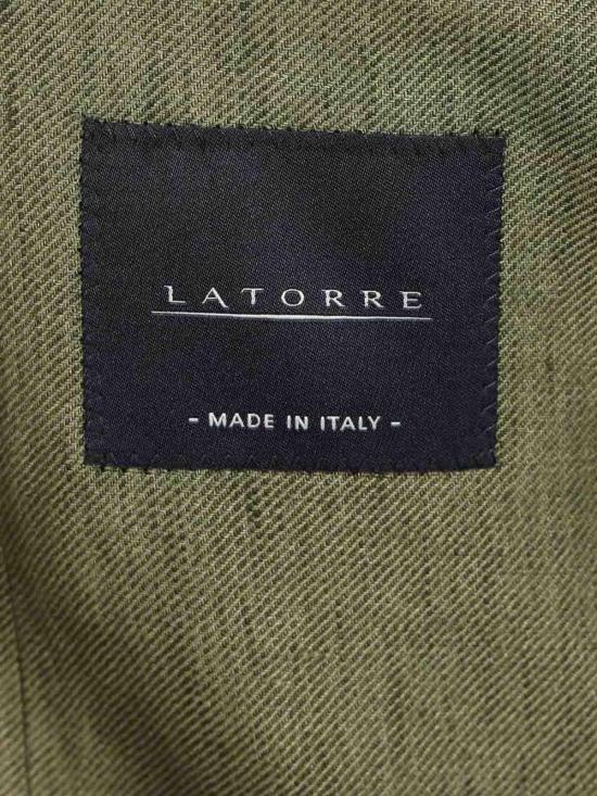 26SS 사르토리아 라토레 수트 자켓 S26LATORLW3PU0291600 Green - SARTORIA LATORRE