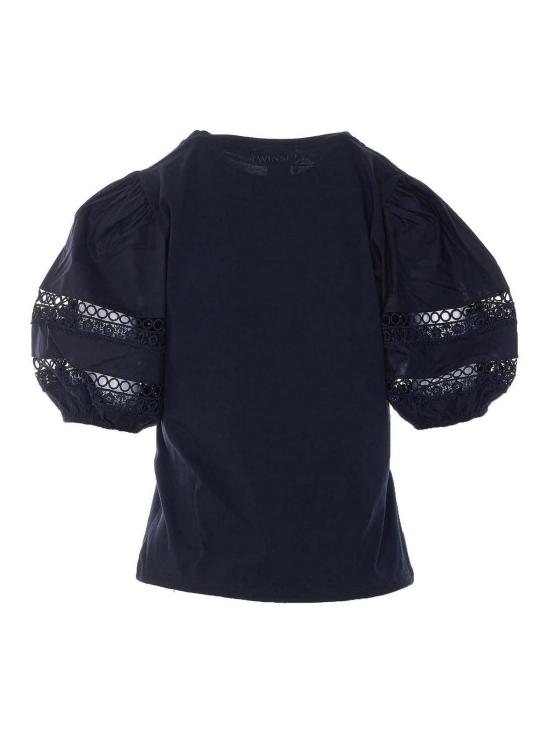 26SS 트윈셋 반팔 티셔츠 261TT226000006 Black - TWINSET