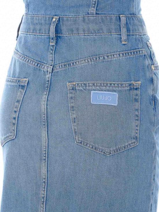 26SS 리우조 데님 원피스 UA6123D030979021 Blue - LIU JO