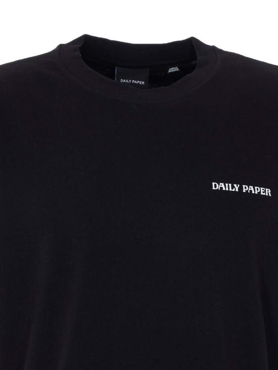 26SS 데일리 페이퍼 반팔 티셔츠 2610042BLACK Black - DAILY PAPER