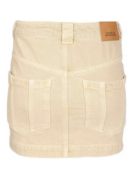 26SS 이자벨마랑에뚜왈 숏 스커트 26PJU0448FAD1H02E23EC Beige - ISABEL MARANT ETOILE